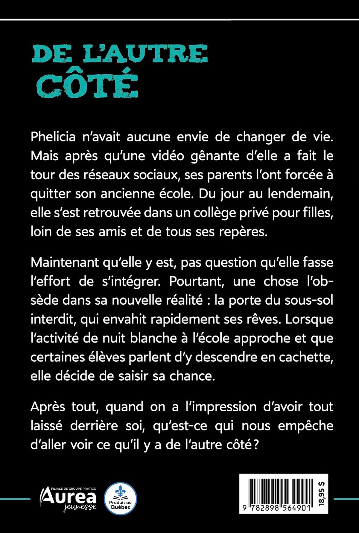 De l'autre côté | Audrey-Anne Fontaine (Copie dédicacée)